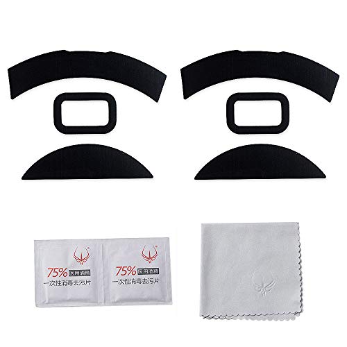 HUYUN New Mouse Skates & Mouse Feet & Mice Feet & mouseskates for Razer Deathadder Elite （Comes with 2 Sets）