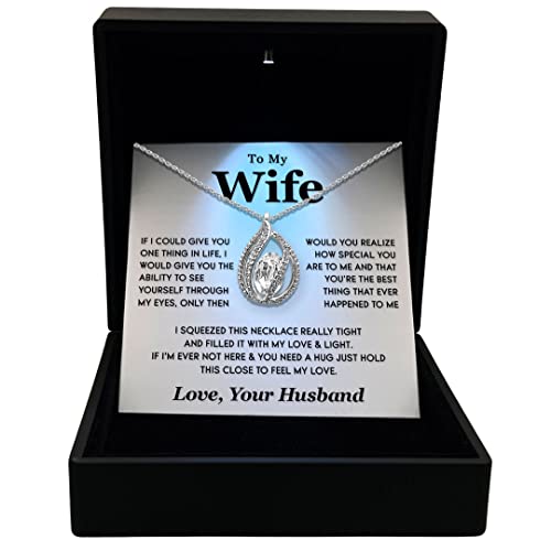 TRYNDI To My Wife Necklace Gifts From Husband