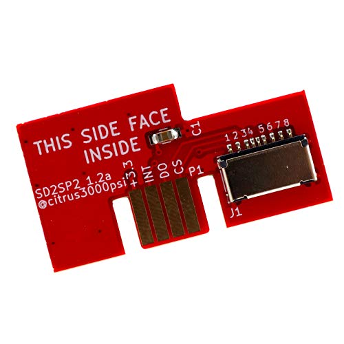 Deal4GO SD2SP2 Micro SD Card Adapter 1.2A SDLoader Mod for Nintendo Gamecube NGC Serial Port 2 MicroSD Card Adapter (3rd Party)