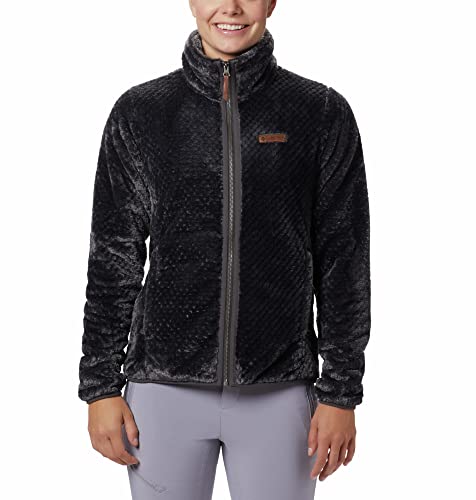 Columbia Women's Fire Side II Sherpa Full Zip, Shark, X-Small