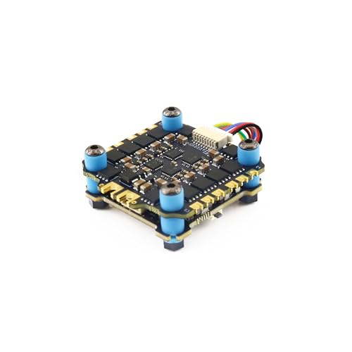 SoloGood F722 Flight Controller Stack 30x30 with 4in1 60A ESC Board for FPV Racing Drone X8 Drone (FC ESC Stack)