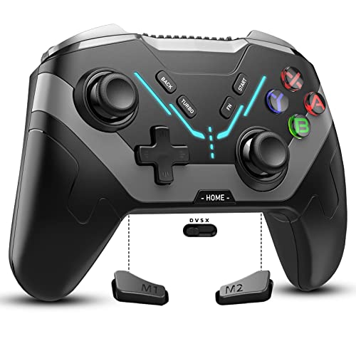 Wireless Controller for Switch/Lite/OLED, Diswoe Controller with a Mouse Touch Feeling on Back Buttons, Pro Controller with Wake-up,Programmable, Turbo Function