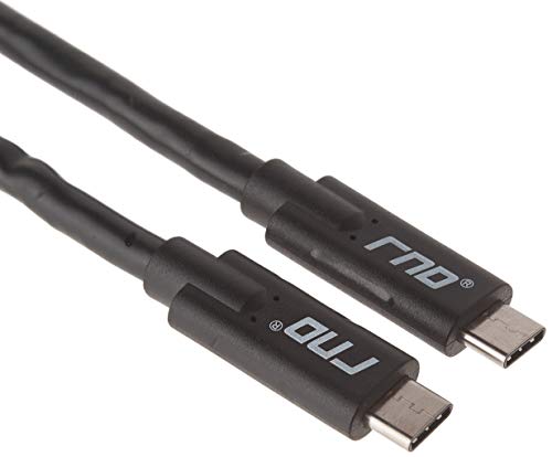 RND USB-C Fast Charing Cable (6ft) (USB-C to USB-C) Compatible: Apple (iPhone, iPad, MacBook), Smartphones, Laptops, and All Type C Devices