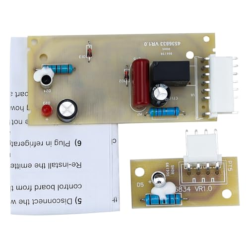 4389102 Refrigerator Ice Maker Emitter Sensor Control Board Kit by Romalon Fit for Whirl-Pool Replaces 2198586 PS557945 2220398 W10757851 AP5956767 ADC9102