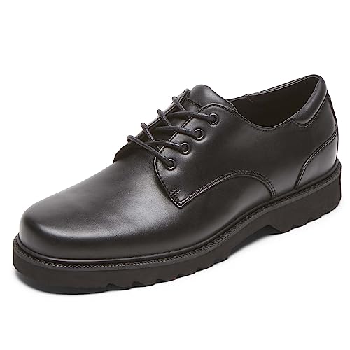 Rockport Men's Northfield Waterproof Oxford, Black, 12 X-Wide