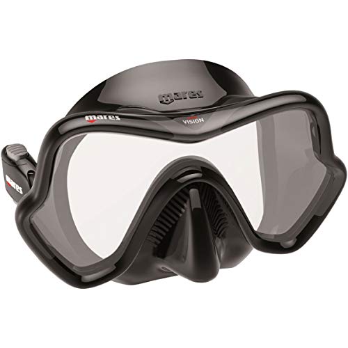 Mares One Vision Mask - Black, Black