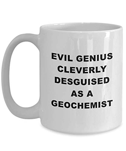 Amorfos Geochemist Gifts - Coffee Mug For Geochemist, Creative Geochemistry Scientist Ceramic Tea/Coffee Cup, For Hot And Cold Beverages