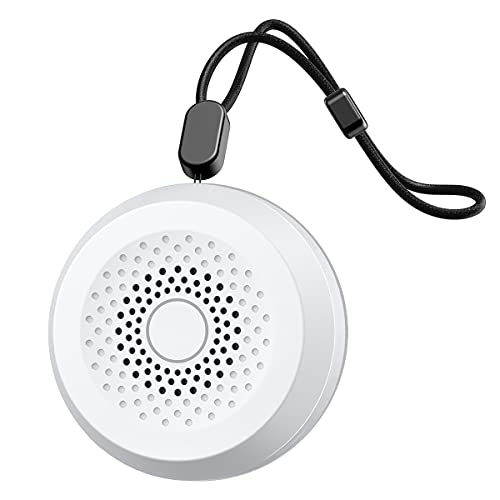 Sleepbox Sound White Noise Machine with 25 Soothing Sounds and 32 Volume Levels with Portable Hanging Rope and Headphone Jack Built-in Battery 4 Timer and Memory Function Suitable for Baby Kids Adults