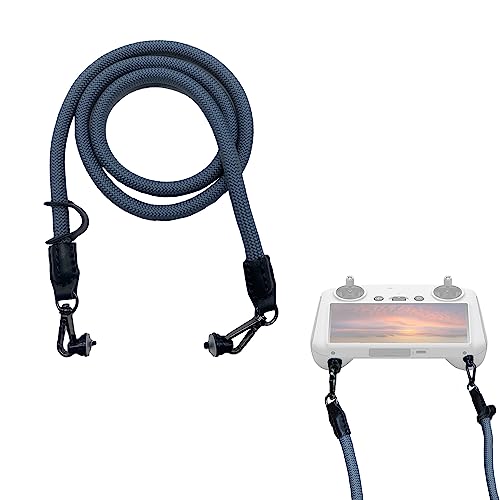 ZLMC Neck Lanyard Strap for DJI Mavic 3/2/Air2S Drone Controller Anti-Fall Neck Strap with RC Pro Lanyard Strap Shoulder Strap Drone Accessories(Grey)