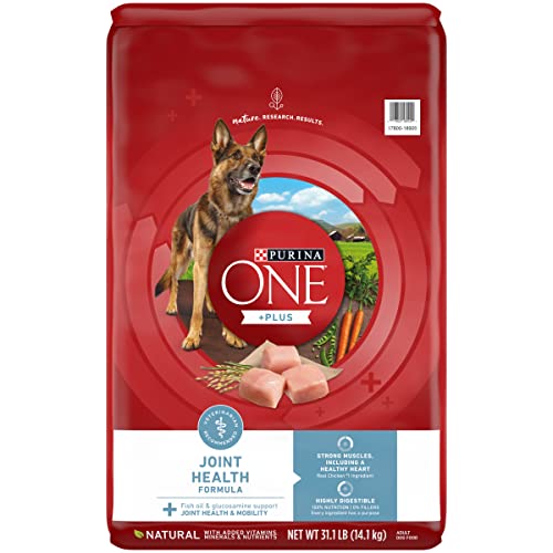 Purina ONE Plus Joint Health Formula Natural With Added Vitamins, Minerals and Nutrients Dry Dog Food - 31.1 lb. Bag