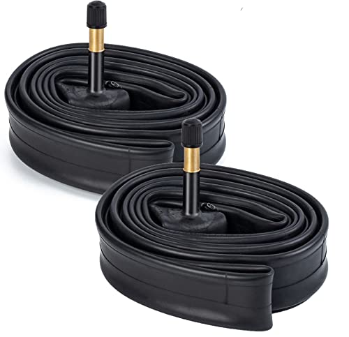 2 Pack 29' Bike Tubes 29 x 2.125/2.4 AV48mm Schrader Valve 29' MTB Bicycle Tubes Compatible with 29 x 2.125 29 x 2.2 29 x 2.25 29 x 2.30 29 x 2.35 29 x 2.4 Mountain Bike Tire Tubes
