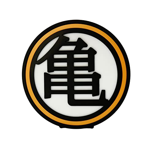 ABYSTYLE Dragon Ball Z Kame Symbol Decorative Portable LED Lamp 6.7' x 6.9' x 2.4' Room Office Home Décor Anime Manga Gift