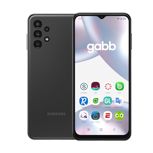 GABB Phone 3 Pro 32 GB Smart Phone for Kids or Teens- Black, Made by Samsung, GPS Tracker, No Internet, No Social Media, Safe Apps, First Phone, Verizon Network Coverage