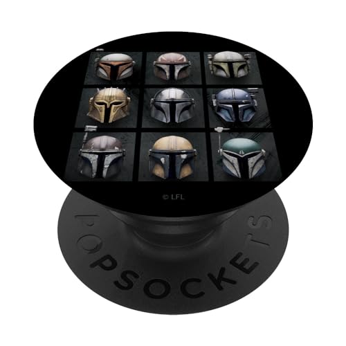 Star Wars The Mandalorian Helmet Box Up PopSockets Standard PopGrip