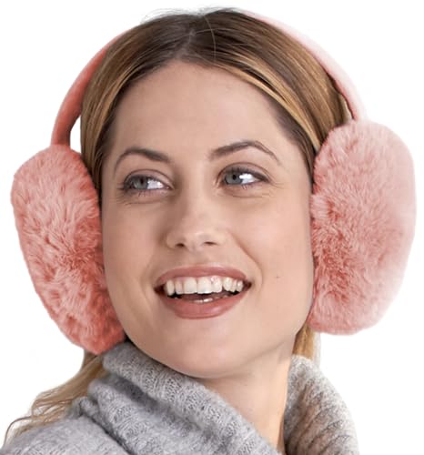 Brook + Bay Fleece Ear Muffs - Cozy & Foldable Earmuffs - Winter Ear Warmers for Women - Soft & Warm Ear Muffs for Women