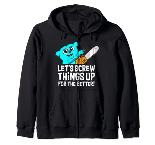 CHAINSAWS BEEBO Zip Hoodie