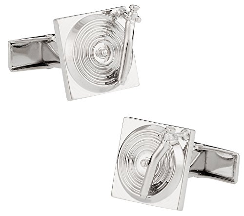 Cuff-Daddy DJ Turntable Cufflinks with Presentation Box