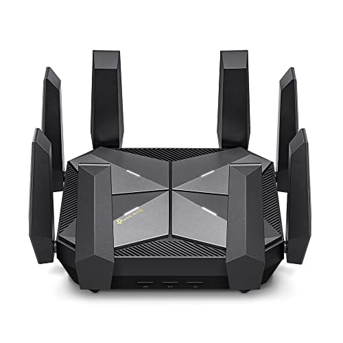 TP-Link AXE16000 Quad-Band WiFi 6E Router (Archer AXE300) - Dual 10Gb Ports Wireless Internet Gaming Router, Supports VPN Client, 2.5G WAN/LAN Port, 4 x Gigabit LAN Ports