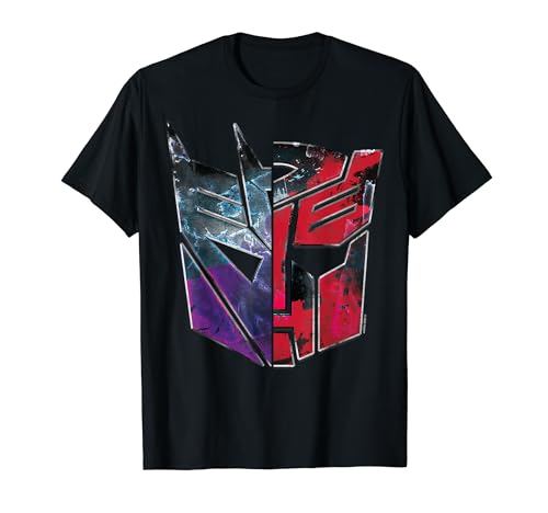 Transformers: War For Cybertron Decepticon Autobot Split T-Shirt
