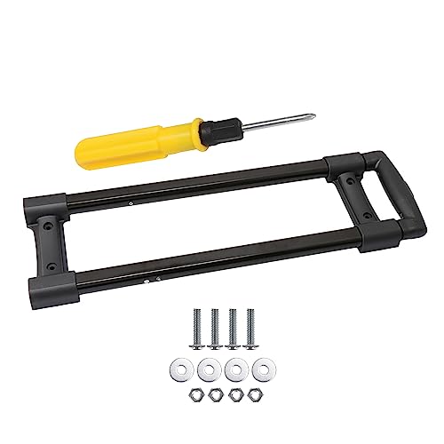 RDEXP R003 Plastic 20inch Traveling Luggage Telescopic Handle Replacement Part Suitcase Pull Out Rod Spare