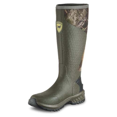 Irish Setter, MudTrek, Unisex, 17', Waterproof, Athletic Fit, Hunting Boot, Mossy Oak Country DNA, 11 E (Wide)
