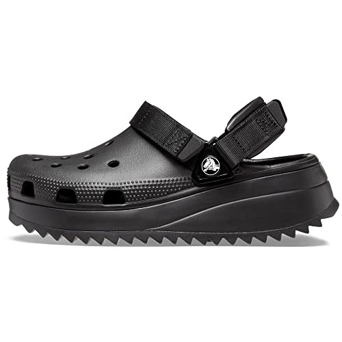 Crocs Unisex Classic Hiker Clogs Black, Numeric_5 US Men