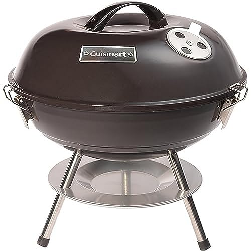 Cuisinart CCG-190 Portable Charcoal Grill, 14-Inch, Black