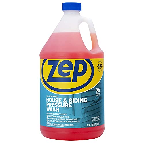 Zep House and Siding Pressure Wash Cleaner Concentrate - 1 Gallon - ZUVWS128 - Construction Grade