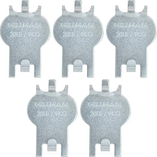 HIGH & MIGHTY Picture Hanging Value Pack, Easy Tool-Free Dry Wall Art Hangers for Artwork, Photos, and Mirrors, 20 lb Capabity, 5 Pack Wall Hangers, Steel,Silver