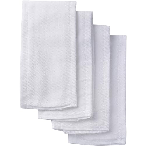 Gerber 4pk Prefold Birdseye White Diaper/Burp Cloths
