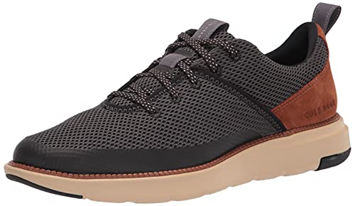 Cole Haan mens Grand Atlantic Sneaker, Black/Magenet/British Tan, 9 US