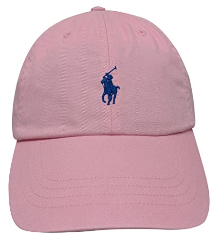 Polo Ralph Lauren Men's Cotton Chino Ball Cap (as1, Alpha, one_Size, Carnation Pink)