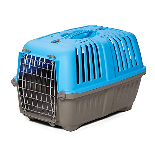 MidWest Homes for Pets Pet Carrier: Hard-Sided Dog, Cat, Small Animal Carrier| Inside Dims 20.70L x 13.22W x 14.09H & Suitable for Tiny Dog Breeds | Perfect Dog Kennel Travel Carrier for Quick Trips