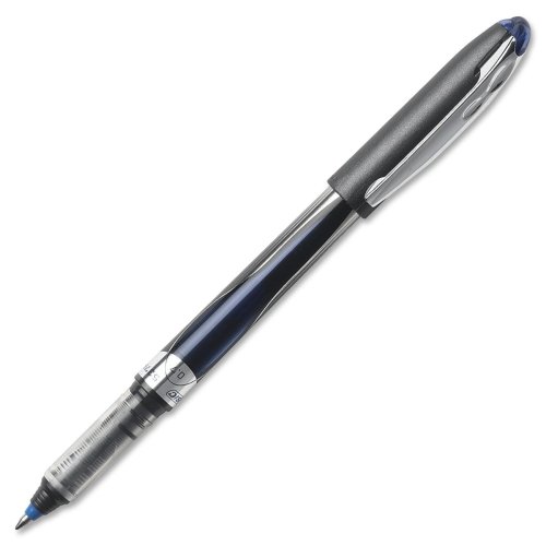 BIC Triumph 537R Rollerball Pen - 0.7 mm Pen Point Size - Conical Pen Point Style - Blue Ink - 1 Each