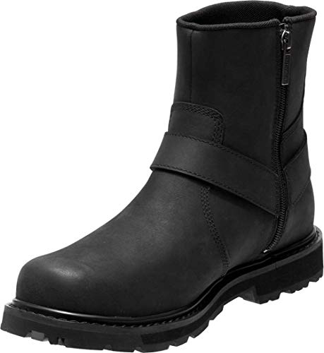 HARLEY-DAVIDSON FOOTWEAR Men's Rambert Motorcycle Boot, Black, 11.0 M US