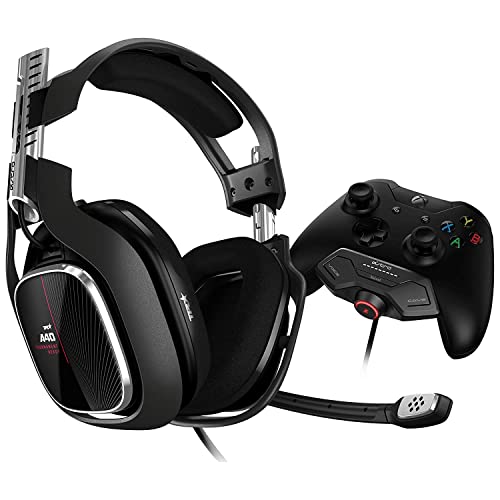 ASTRO Gaming A40 TR Wired Headset Audio V2 + MixAmp M80 with Astro Audio V2 for-Xbox, PC & Mac (Renewed)