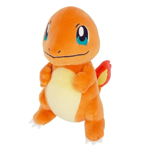 Sanei Pokemon All Star Series PP18 Charmander Stuffed Plush, 6.5'