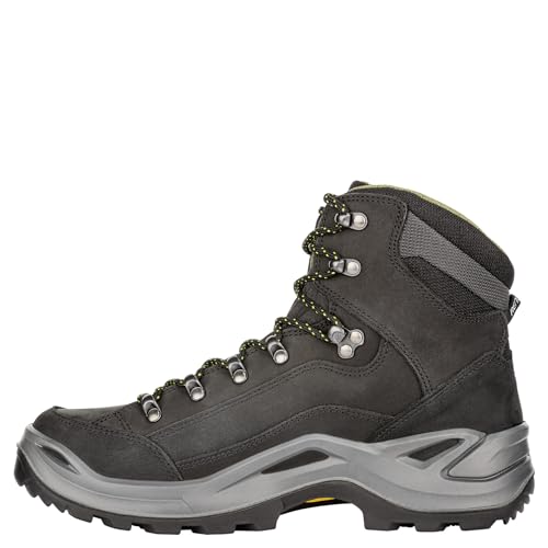 Lowa Renegade GTX Mid, Black/Olive, Size 11 US