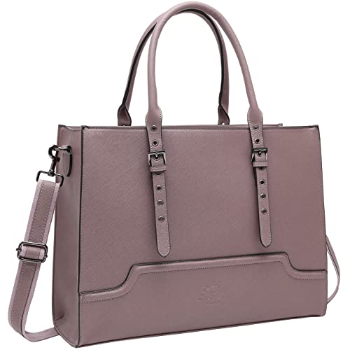 Laptop Bag for Women,15.6 Inch Tote Bag Crossbody Bag,Ideal Gifts for Women Christmas,Multi-Pocket Work Bag,Teacher Bag,Graduation Gifts for College with Professional Padded Compartment