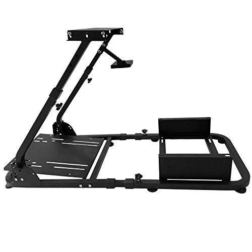 IKON MOTORSPORTS Racing Simulator Steering Wheel Stand Compatible with Logitech G29 Thrustmaster