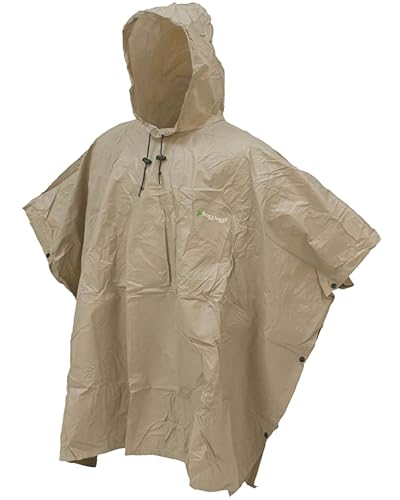 FROGG TOGGS Unisex Adult Raincoats, Khaki