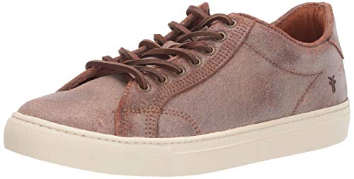 Frye Men's Walker Low Lace Sneaker, Chocolate, 12 M US