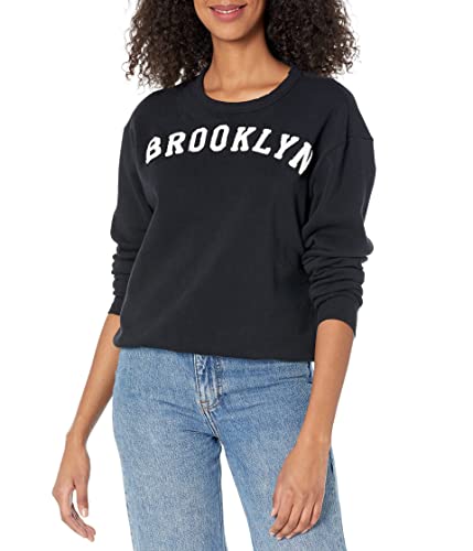 CHASER Cotton Fleece Sweatshirt True Black SM