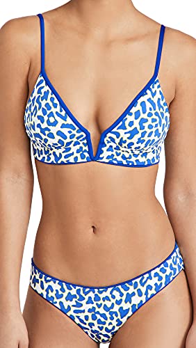 Maaji Women's Standard Bikini Top, Blue, S-M/D