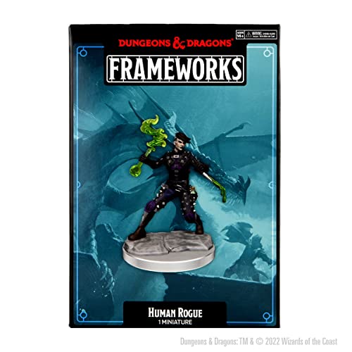 D&D Frameworks: Human Rogue Female - Unpainted and Unassembled