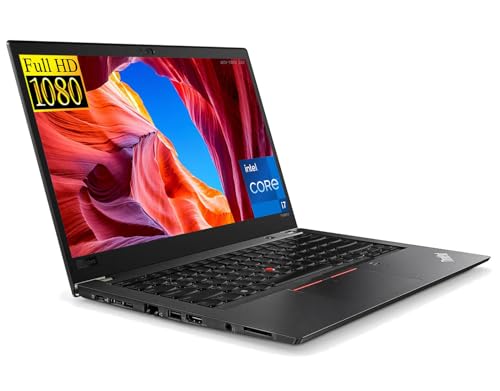 LENOVO ThinkPad T480s Touchscreen Laptop, 14' IPS FHD (1920x1080) Matte Display, Intel Core i7-8650U 4.20 GHz, 24GB DDR4 RAM, 512GB SSD, Backlit Keyboard, Windows 10 Pro (Renewed)