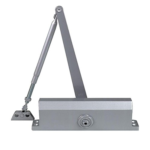 Dynasty Door Closer, Commercial Grade Size 3 Spring, Hydraulic Automatic Series 3000 Door Closer Sprayed Aluminum