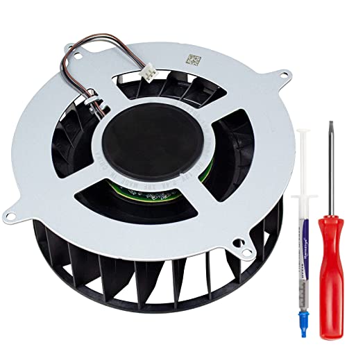 YEECHUN PS5 Fan Replacement for Sony Playstation 5 Series Internal Cooling Fan 12047GA-12M-WB-01 12V 2.4A 23 Blades Fan General 17 Blades G12L12MS1AH-56J14 Fan