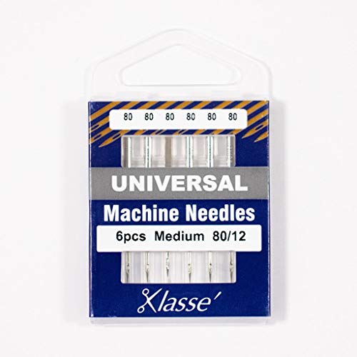 Klasse Universal 80/12 6 Needles 5 Cassettes, Silver