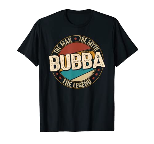 Mens Bubba Shirts from Grandchildren Bubba the Myth the Legend T-Shirt